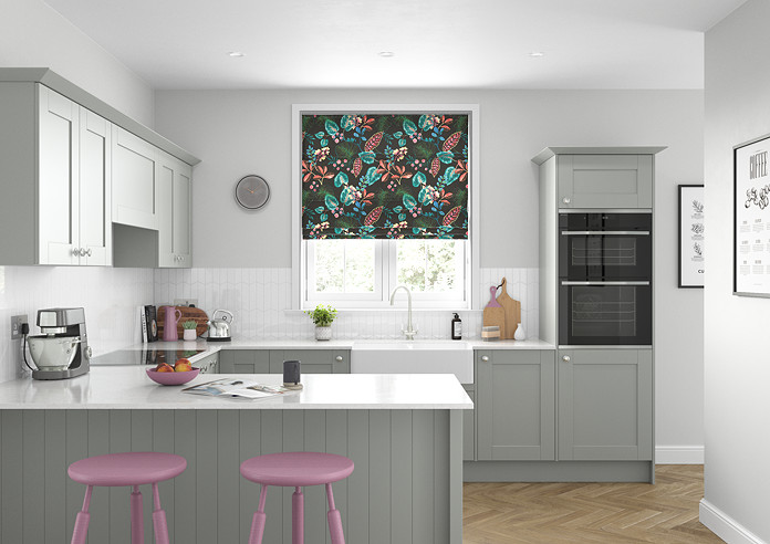 Fandango, Zinc - Roman Blind - Image 5